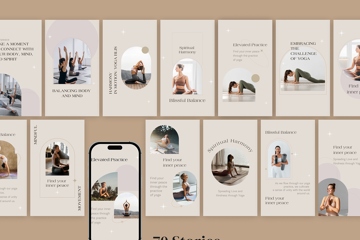 Lurion Instagram templates Canva, a Social Media Template by VeliusCreativeStudio (Photo 4 of 9)
