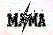 Mama Lightning Bolt, Mother's Day SV, an Illustration by Sublimation Artist (Thumbnail 1 of 9)