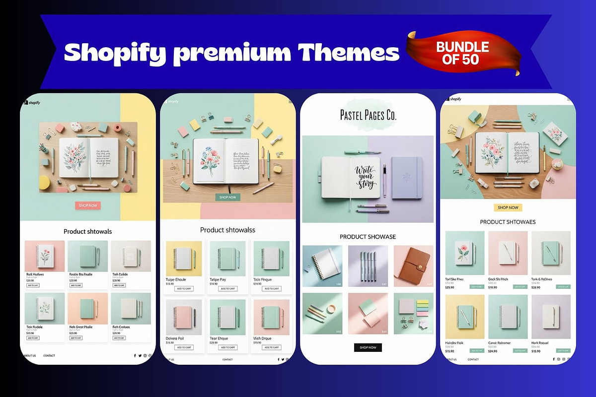 50 Modern E‑Commerce SHOPIFY THEMES, a Shopify Template by Crox Studio | Digital (Photo 39 of 59)