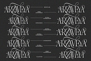 Arzaveya Font Duo | 27 Font Files, a Script Font by IM Studio (Thumbnail 8 of 13)