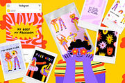 BIZARRE POP ART PEOPLE-SUMMER REST, a Person Illustration by okchizh (Thumbnail 6 of 10)