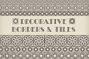 50 Decorative Borders & Tiles, an Object Graphic by dacascas (Thumbnail 1 of 8)