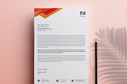 Letterhead Word Template, a Stationery Template by ResumeDevisers (Thumbnail 8 of 8)