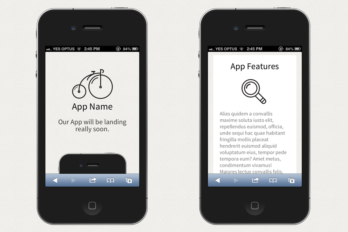 Responsive App Template - HTML/CSS, a Templates & Theme by alexvanderzon (Photo 3 of 3)
