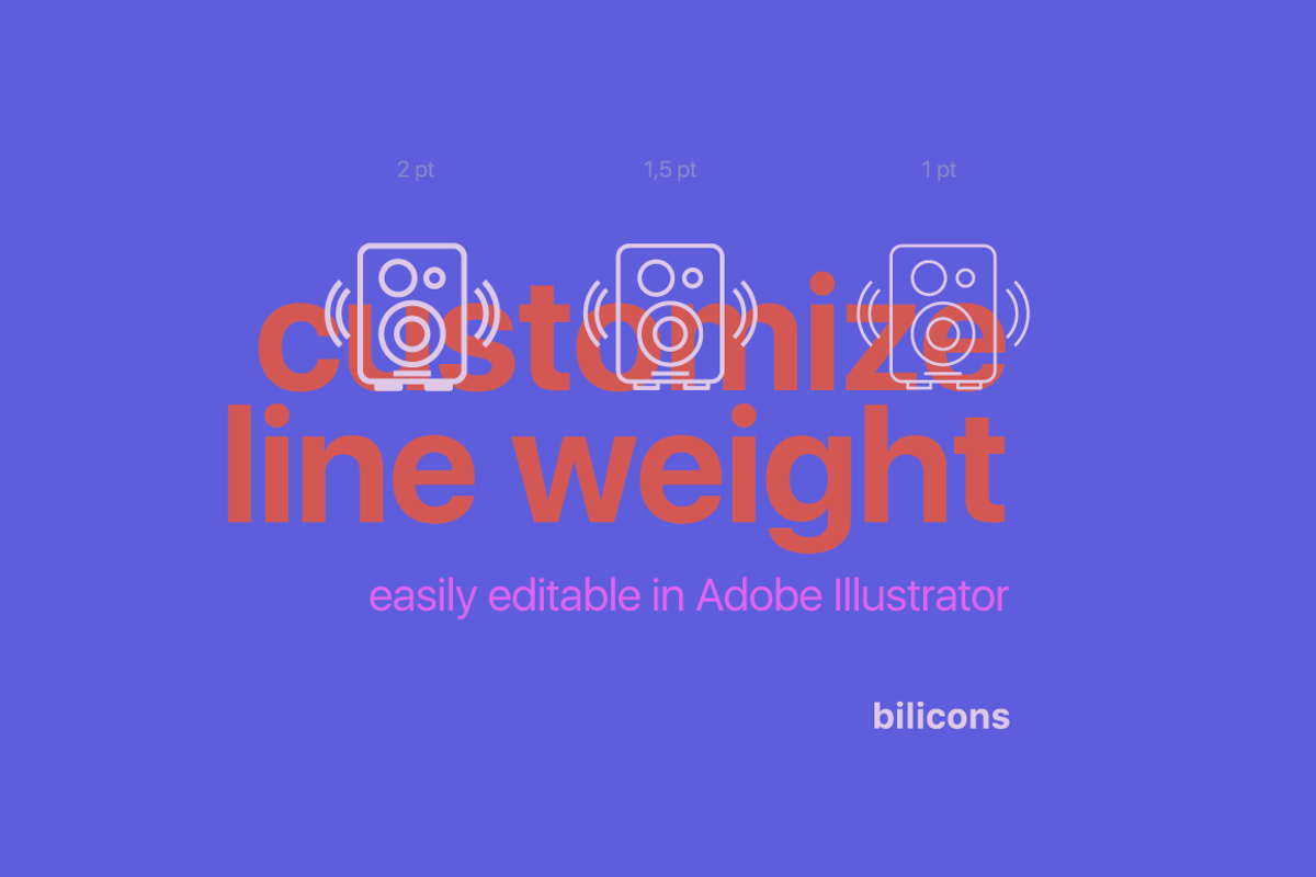 49 Multimedia Line Icons, an Outline Icon by Petr Knoll (Photo 4 of 4)