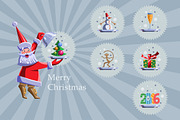 Santa Claus with a tray, an Object Graphic by valeri_si (Thumbnail 2 of 2)