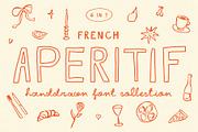 French Aperitif Quirky Font Family, a Handwritten Font by Ayya Studio (Thumbnail 1 of 18)
