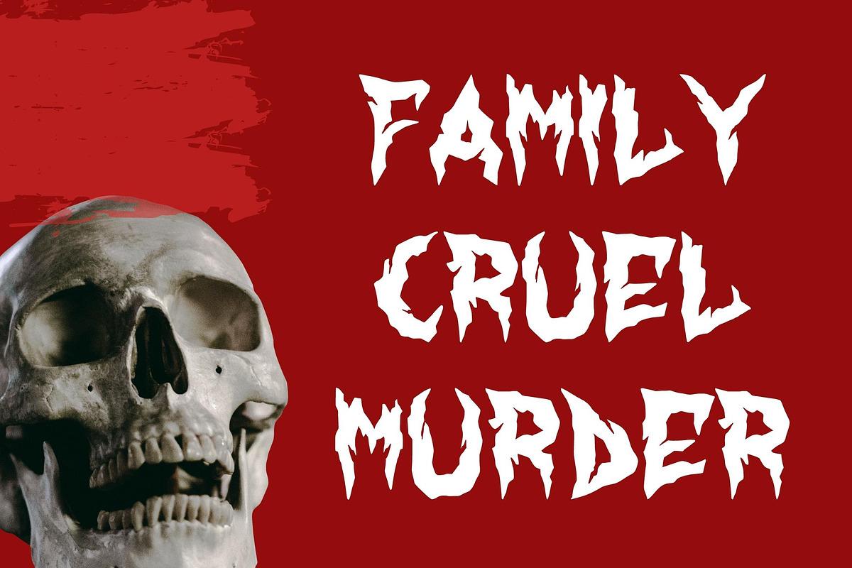 Scare Claws, a Blackletter Font by HATFSTUDIO (Photo 2 of 8)