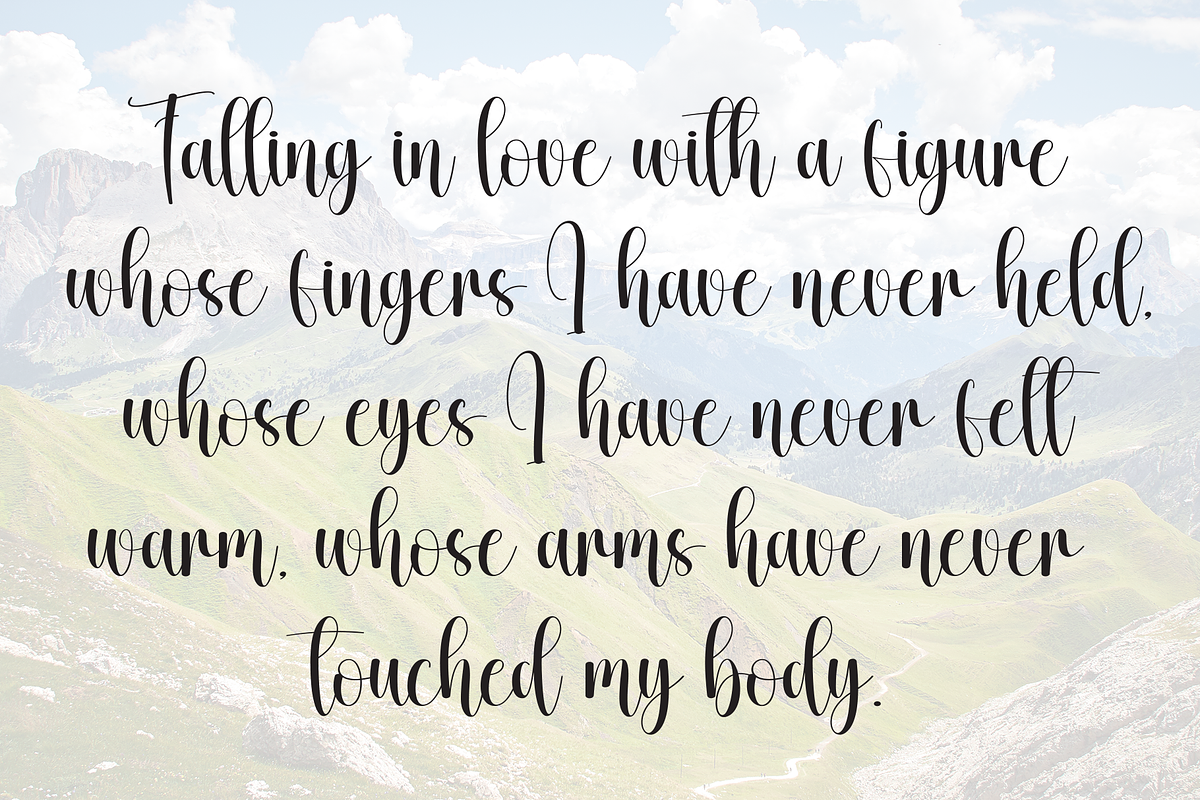 Downtown | Script Font, a Handwritten Font by Scratchones (Photo 6 of 9)