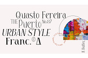 LE Buffec | 18 Font Family, a Serif Font by Jolicia Type (Thumbnail 15 of 17)