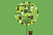 Gardening Equipment, an Illustration by Maril (Thumbnail 4 of 4)