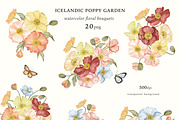 Watercolor Poppy. Bright Wildflower, a Decorative Illustration by Ooh Lily (Thumbnail 8 of 15)
