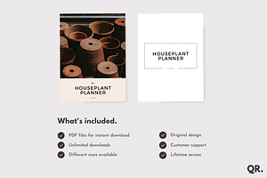 Houseplants Journal - Printable