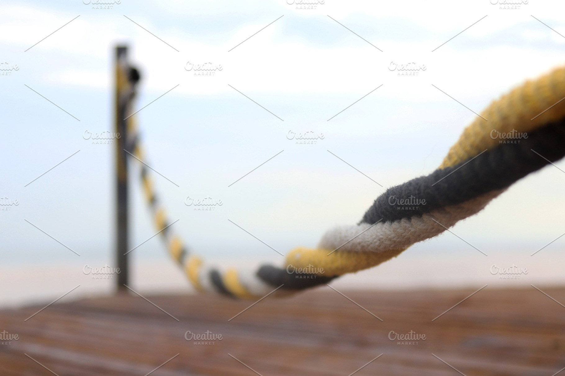 Piercing rope at the pier, a Photo by Textures & Backgrounds | Creative ...