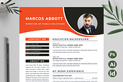 Best Resume Template | CV Template, a Resume Template by Attractive Resume (Thumbnail 1 of 3)