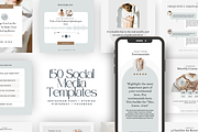 Canva Wellness Coach Bundle Olivia, a Social Media Template by Lovely Confetti (Thumbnail 1 of 8)