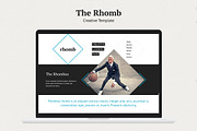 Rhomb | PSD Template, a Websites & App Template by hezytheme (Thumbnail 1 of 3)