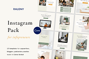Instagram Pack for Infopreneurs, a Social Media Template by Ralony (Thumbnail 1 of 8)