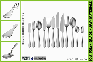 Generic Cutlery 12 Pieces COLLECTION
