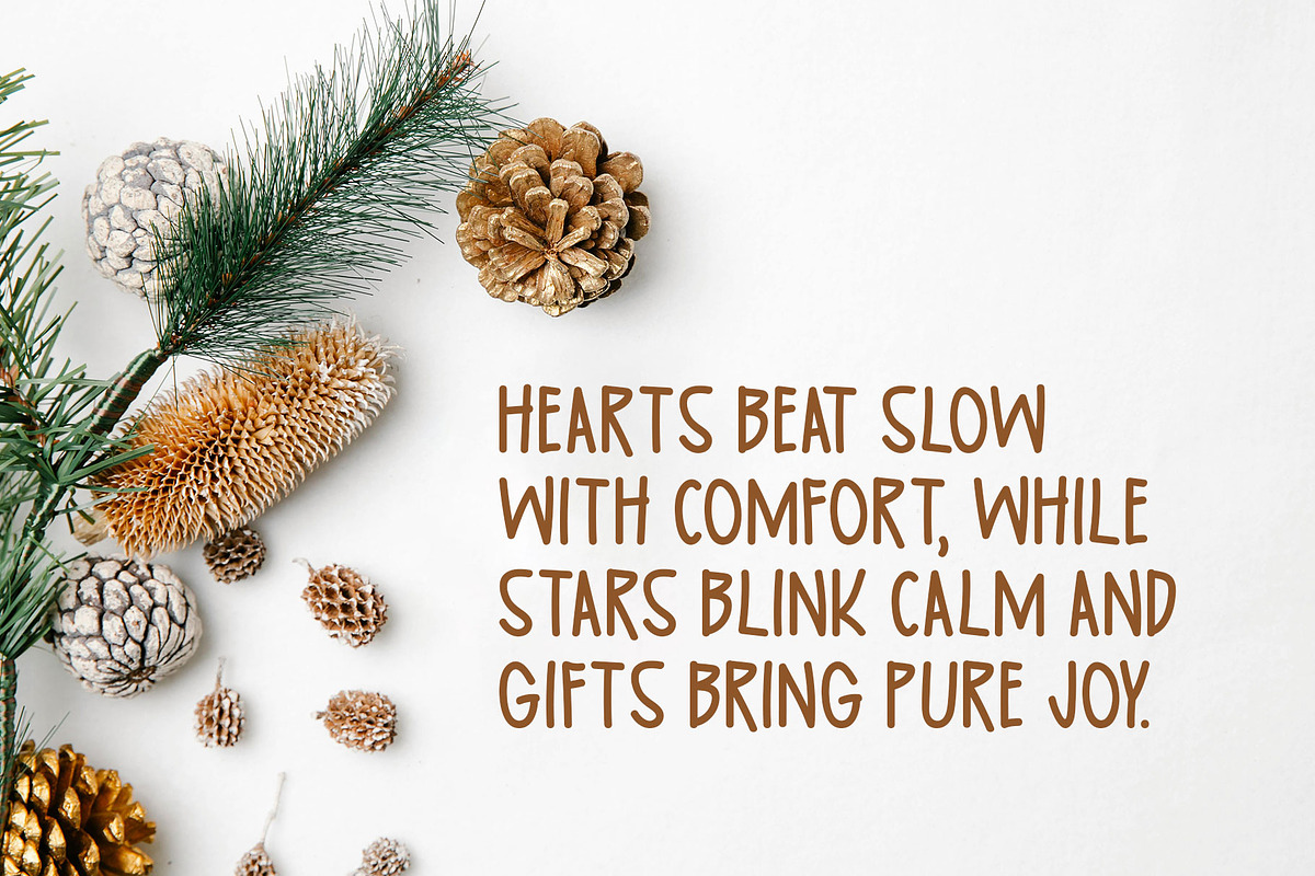 Celebrate Holiness Typeface, a Handwritten Font by Seemly Fonts (Photo 4 of 5)