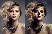 Skull Face Ps Action, an Action Add-On by ArtPlanet (Thumbnail 12 of 13)