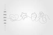 artistic snowman minimalist design, a Background Graphic by lawoel (Thumbnail 2 of 3)