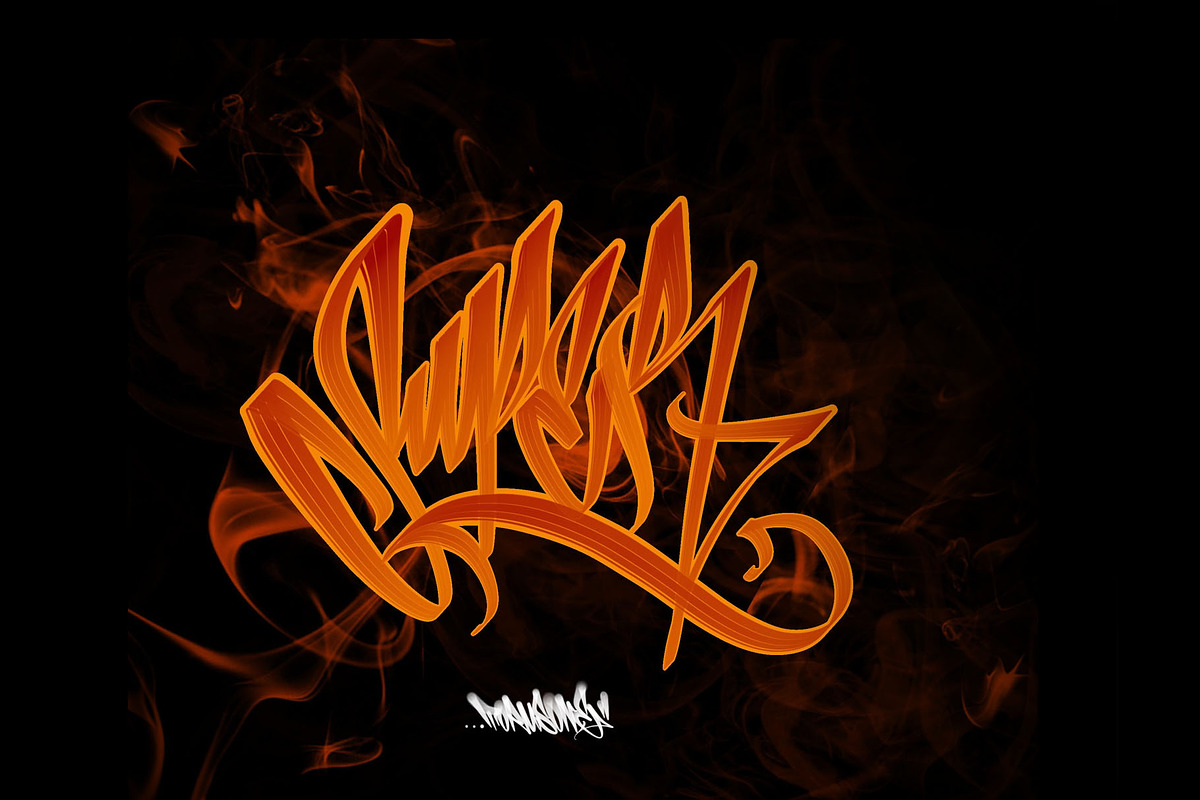 Hellraiser - Flame Calligraffiti, a Brush Add-On by Torus1