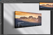 Landscape Canvas Ratio 5x2 Mockup, a Print Template by Mockups by Carlos Viloria (Thumbnail 3 of 5)