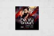 Halloween DJ Flyer Template, a Flyer Template by BrandPacks (Thumbnail 5 of 6)