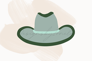 Cowboy And Cowgirl Hat Svg Bundle