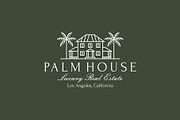 Luxury Vintage Palm Tree House Logo, a Branding & Logo Template by Buqancreative (Thumbnail 2 of 2)