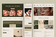 Elegant Skincare E-Commerce Website, an UI Kit Template by peterdraw (Thumbnail 2 of 7)