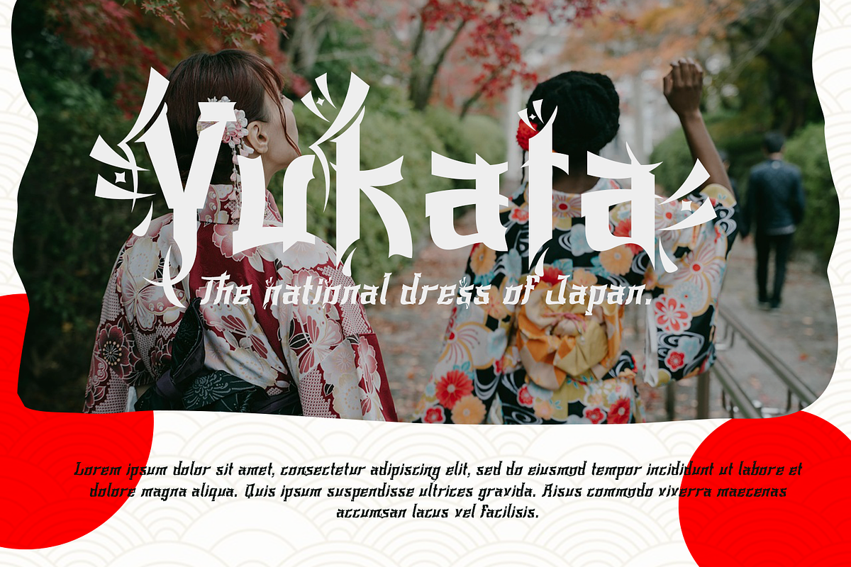 Kiyomori - Japanese Font, a Font by madeDeduk (Photo 4 of 8)