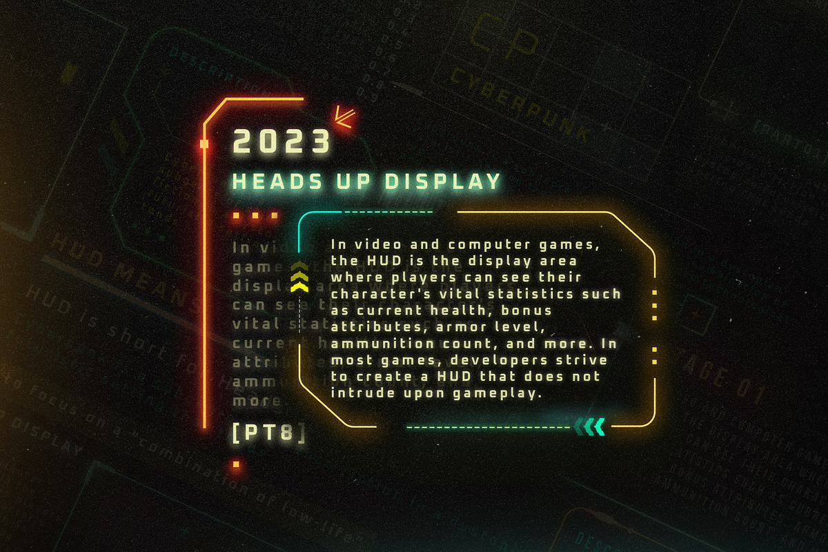Futuristic Sci-Fi Texts, an Object Graphic by Pixflow (Photo 5 of 6)