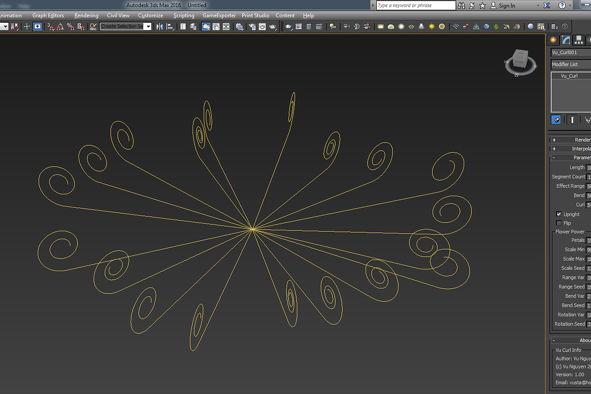MCG Curl, an Object 3D Model by Candy Shop (Photo 1 of 4)