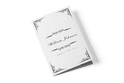 Funeral Guide, a Stationery Template by inserenity (Thumbnail 2 of 6)
