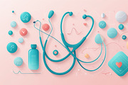44 PNG Minimalist Medical Background, a Background Graphic by adenpinkstore (Thumbnail 33 of 34)