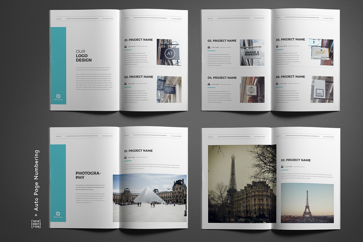 Company Portfolio, a Brochure Template by ThemeDevisers (Photo 6 of 8)