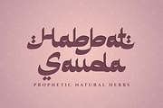 Marhaban Ramadhan, a Font by Omotu Studio (Thumbnail 5 of 14)