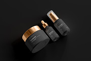 Dark Cosmetic Branding Mockups, a Cups & Container Mockup by pmvch (Thumbnail 4 of 86)