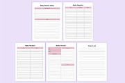 2026 Pregnancy Journal For Canva KDP, a Stationery Template by Shumaya (Thumbnail 8 of 9)