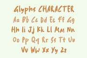 Paniatte Cake Sweet Display Font, a Handwritten Font by Tera Asset Garage (Thumbnail 3 of 7)