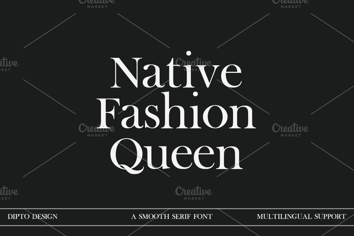 Clari- A fashionable font, a Serif Font by Dipto design (Photo 2 of 6)
