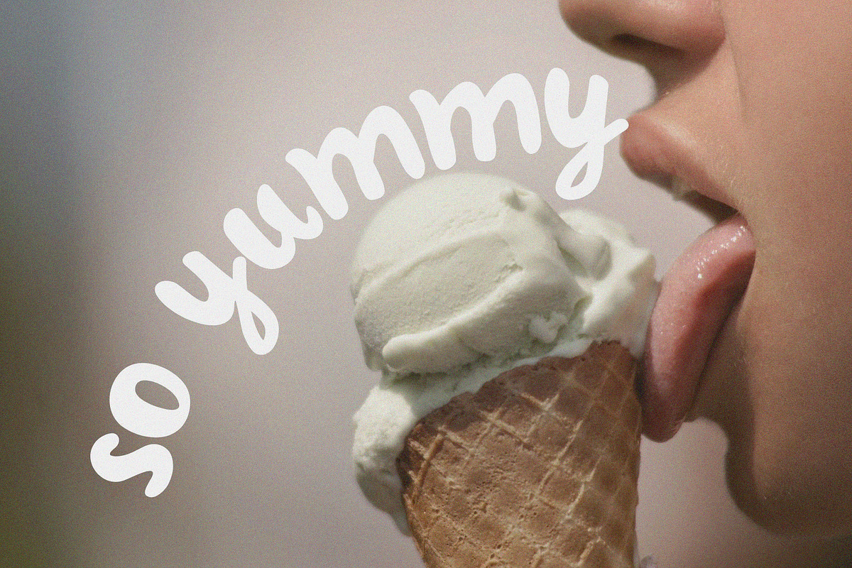 Ice Cream Handwritten Font, a Handwritten Font by Ruddean2109 (Photo 3 of 10)
