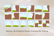 Canva Instagram Templates Yoga, a Social Media Template by Keikoya (Thumbnail 3 of 13)