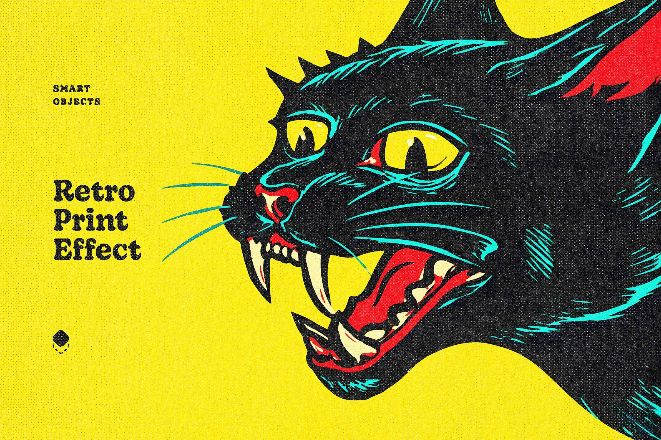 Retro Print Design Effect, a Layer Style Add-On by Design Squad