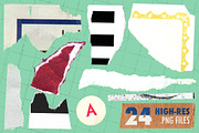 Torn Paper Scraps v1 | TextureClub, a Texture Graphic by Texture Club (Thumbnail 2 of 3)