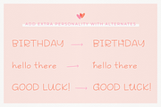 Good Graces |  a cute & playful font, a Font by Allie Richardson Design (Thumbnail 3 of 3)