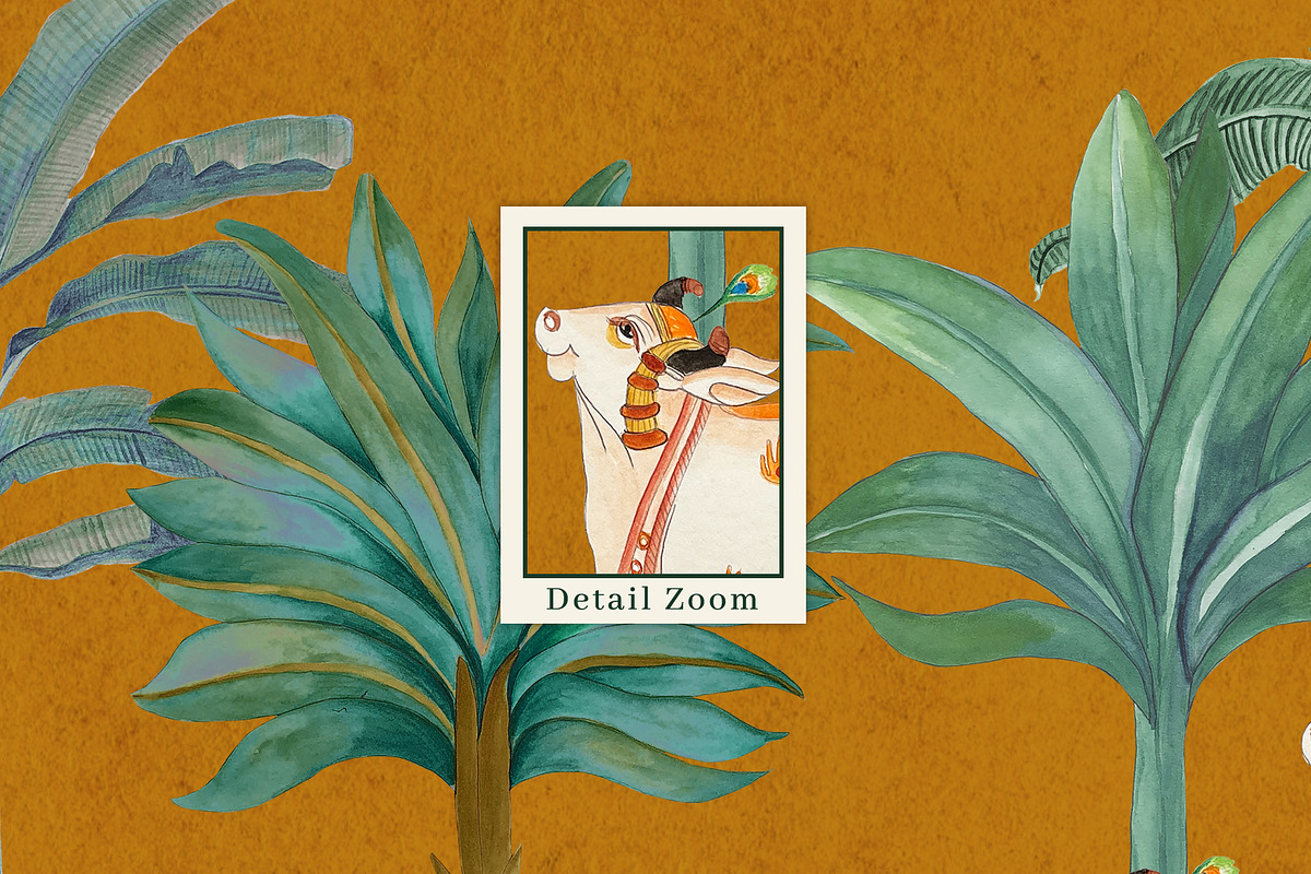 Pichhwai Gatha Prints & Patterns, a Pattern Graphic by GND ART STUDIO (Photo 8 of 8)