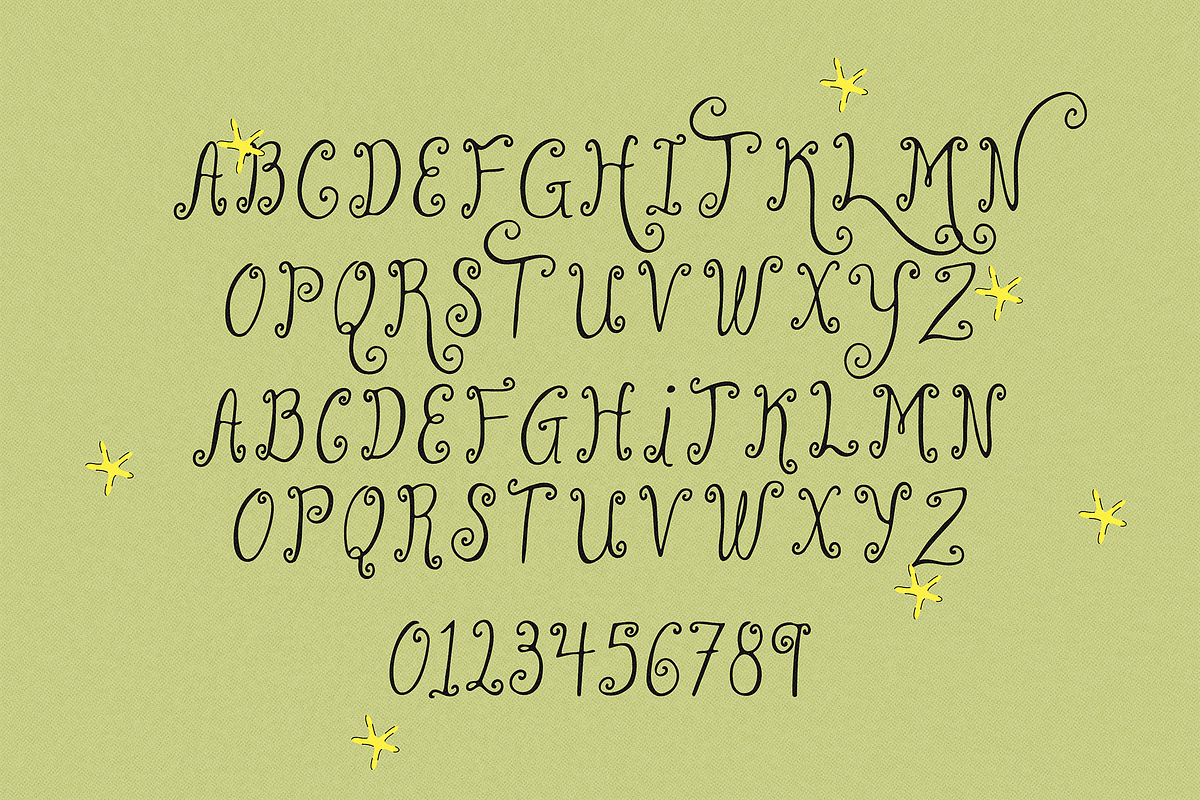 GARDEN WHISPER | WHIMSY CURLY FONT, a Handwritten Font by Maria Feliz Fonts (Photo 9 of 10)